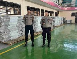 Polres Langkat Perketat Pengamanan, Logistik Pilkada 2024 Mulai Tiba