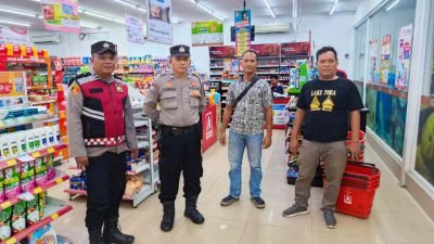 Polsek Medang Deras Gelar Patroli Malam, Antisipasi Kejahatan dan Geng Motor