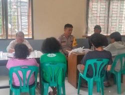 Polsek Dolok Pardamean Gelar Dialogis Kamtibmas Jelang Pilkada Serentak 2024 di Nagori Sibuntuon