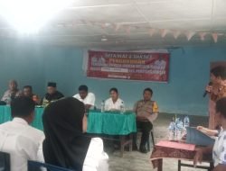 Polres Simalungun Hadiri Pengukuhan Ketua Maujana di Nagori Mariah Bandar, Sampaikan Pesan Kamtibmas