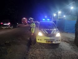 Patroli Blue Light Polres Batu Bara Berjalan Aman, Fokus Pada Titik Rawan Macet dan Laka