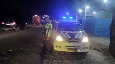 Patroli Blue Light Polres Batu Bara Berjalan Aman, Fokus Pada Titik Rawan Macet dan Laka