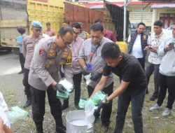 Polres Langkat Musnahkan 21.426,58 Gram Sabu, Tegaskan Komitmen Perang Melawan Narkotika