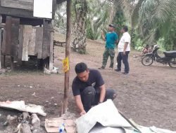 Polsek Aek Natas Gerebek Sarang Narkoba di Dusun I Desa Kampung Yaman