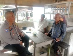 Satgas Preemtif Operasi Mantap Praja Toba Ajak Warga Desa Ara Condong Dukung Pilkada Aman dan Damai