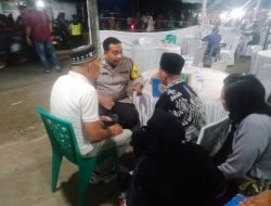 Bhabinkamtibmas Polsek Lima Puluh Sosialisasi Pilkada Serentak 2024 di Desa Pematang Panjang