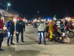 Polsek Labuhan Ruku Gelar Patroli Malam, Pastikan Situasi Aman dan Kondusif di Beberapa Titik Strategis