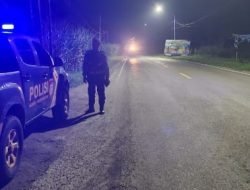 Personel Sat Samapta Polres Batu Bara Gelar Patroli Blue Light Antisipasi 3C