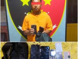 Polsek Indrapura Berhasil Tangkap Pelaku Jambret yang Rugikan Korban Rp 8 Juta