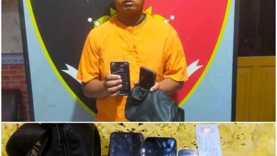 Polsek Indrapura Berhasil Tangkap Pelaku Jambret yang Rugikan Korban Rp 8 Juta