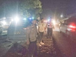 Patroli Malam Polsek Lima Puluh, Cegah 3C dan Tindak Kejahatan di Wilayah Hukum