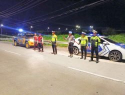 Patroli Blue Light Sat Samapta Polres Batu Bara Jaga Kondusivitas Wilayah