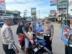 Kegiatan Sosialisasi Operasi Zebra Toba 2024 di Batu Bara