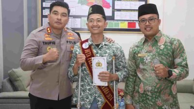 Kapolres Batubara Apresiasi Dimas Ardiansyah, Siswa MAN Batubara sebagai Duta Pelajar Anti Narkoba Sumut