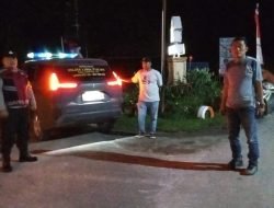 Patroli Malam Polsek Lima Puluh Polres Batu Bara Antisipasi Balap Liar dan Begal