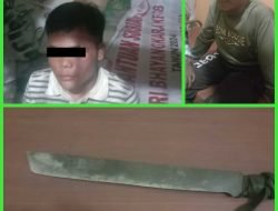 Sadis… Anak Bacok Ibu dan Ayahnya di Langgapayung, Polisi Amankan Pelaku