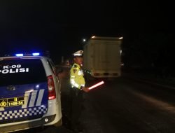 Patroli Blue Light Polres Batu Bara Ciptakan Kamseltibcarlantas yang Aman dan Nyaman