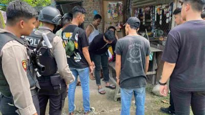 Polrestabes Medan Gerebek Jermal 15, Tangkap 3 Pelaku dan Hancurkan Barak Narkoba
