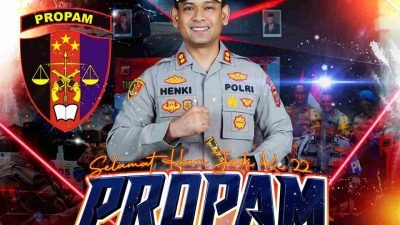 Kapolres Lhokseumawe Ucapkan Selamat Hari Jadi ke-22 untuk Propam Polres