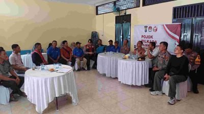 Pojok Pilkada di Tanjung Mulya: Polsek Indrapura Sosialisasikan Kamtibmas Menjelang Pilkada 2024