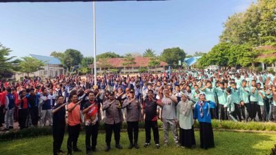 Polsek Indrapura Sosialisasi di SMA Negeri 1 Sei Suka: Tekan Aksi Geng Motor dan Penyalahgunaan Narkoba