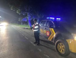 Polres Batu Bara Gelar Patroli Blue Light, Pastikan Situasi Aman dan Kondusif