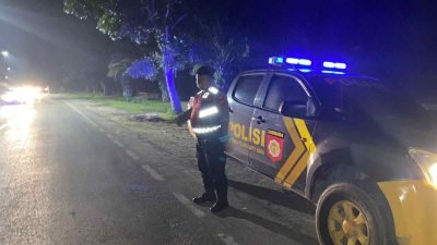 Polres Batu Bara Gelar Patroli Blue Light, Pastikan Situasi Aman dan Kondusif