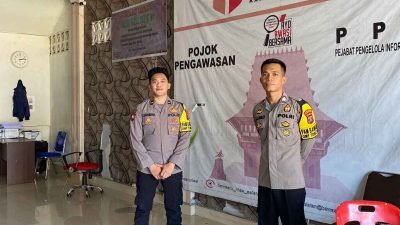 Polres Nias Selatan Perketat Pengamanan di Kantor Bawaslu Jelang Pilkada 2024