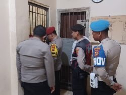 Polres Lhokseumawe Rutin Cek Kesehatan dan Keamanan Tahanan, Bentuk Komitmen Humanis