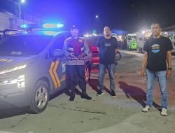 Polsek Labuhan Ruku Gelar Patroli Malam, Pastikan Situasi Aman dan Kondusif