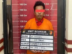 Polsek Medan Baru Tangkap Pelaku Pencurian Motor di Parkiran Masjid Al Jihad