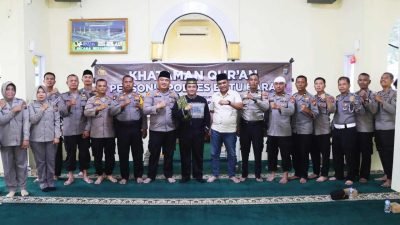 Khataman Qur’an Personel Polres Batu Bara Tingkatkan Iman dan Taqwa Jelang Pilkada Serentak 2024