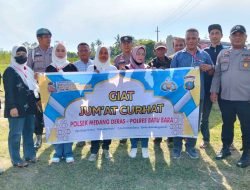 Kapolsek Medang Deras Gelar Jumat Curhat untuk Tingkatkan Kamtibmas di Dusun Sono