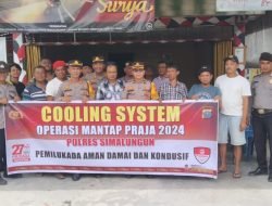 Polres Simalungun Gelar Edukasi Kamtibmas dan Cooling System Jelang Pilkada 2024