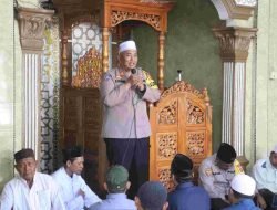 Polres Langkat Gelar Safari Jum’at dan Jum’at Curhat di Masjid JAMIK AL IKLAS