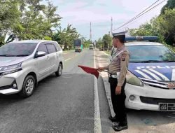 Patroli Pengamanan Lalu Lintas Polres Batu Bara, Pastikan Keamanan dan Kenyamanan Pengguna Jalan