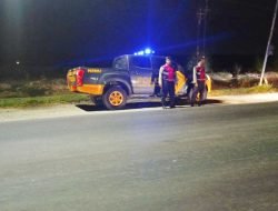 Patroli Blue Light Sat Samapta Polres Batu Bara Pastikan Situasi Aman di Wilayah Jalan Lintas Sumatera