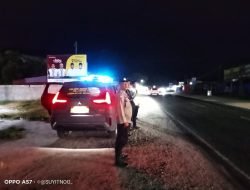 Polsek Indrapura Gelar Patroli Malam Antisipasi Balap Liar, Begal, dan Tawuran di Batu Bara