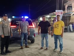 Polsek Medang Deras Tingkatkan Patroli Malam untuk Cegah Kejahatan dan Premanisme di Wilayah Hukum Medang Deras