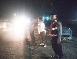 Patroli Malam Polsek Lima Puluh Pastikan Keamanan di Wilayah Hukum Batu Bara