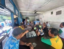 Kapolsek Indrapura Gencar Sosialisasi Bahaya Judi Online di Desa Pematang Panjang, Batu Bara