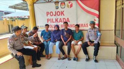 Polsek Medang Deras Gelar Program Pojok Pilkada untuk Menjaga Kamtibmas Menjelang Pilkada Serentak 2024