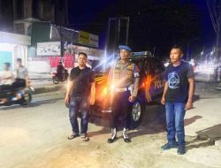 Polsek Labuhan Ruku Gelar Patroli Rutin, Pastikan Keamanan Warga di Wilayah Hukum