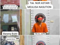 Polisi Gerebek Pasangan Pengedar Narkoba di Batu Bara, Sita Puluhan Gram Sabu dan Barang Bukti Lainnya