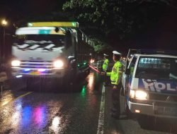 Polres Batu Bara Gelar Patroli Blue Light untuk Cegah Kemacetan dan Kecelakaan di Wilayah Rawan