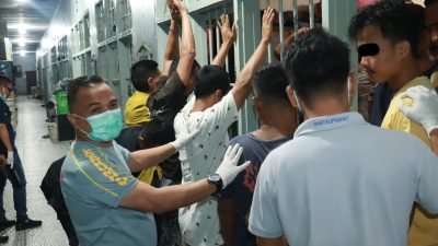 Berantas Halinar, Lapas Rantauprapat Kanwil Kemenkumham Sumut Lakukan Razia Rutin