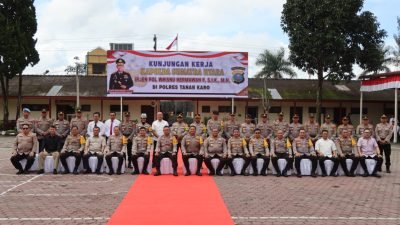 Kapolda Sumut Laksanakan Kunjungan Kerja Ke Polres Tanah Karo, Berikan Arahan Kepada Personel