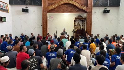 Rutan Kelas I Medan Rutin Adakan Ceramah Agama Untuk Warga Binaan