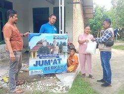 Relawan Pantai Labu Bersatu Yusuf-Bayu Berbagi Kasih Salurkan Sembako ke Keluarga Anak Berkebutuhan Khusus