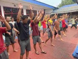 Senam Pagi Petugas dan Warga Binaan, Lapas Kotapinang Dorong Hidup Sehat
